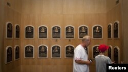  National Baseball Hall of Fame in Cooperstown, New York.
