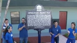 Develan placa a los Peter Pan en Miami