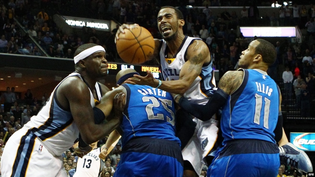 GRIZZLIES DE MEMPHIS VS MAVERICKS DE DALLAS