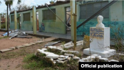 Dos escuelas se derrumbaron y 1.700 resultaron dañadas en Cuba al paso del ciclón Irma.