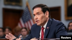 Secretario de Estado, Marco Rubio, comparece ante el Senado que evalua el presupuesto del Departamento de Estado para el año fiscal 2027.