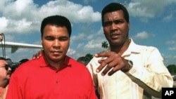 Mohamed Ali y Teofilo Stevenson