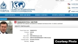 Interpol busca a Victor Yanukovich.