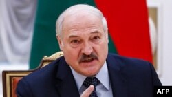 Aleksander Lukashenko, dictador de Bielorrusia. (AFP/Dmitry Astakhov).