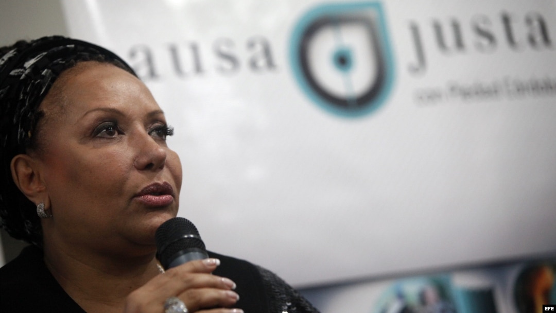 La ex senadora colombiana Piedad Córdoba. 