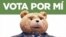 En este meme, el irreverente osito Ted se disputa los votos venezolanos. 