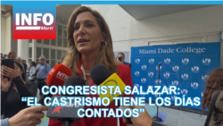 Congresista María Elvira Salazar advierte a La Habana: “el régimen castrista se acabó”