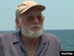 El actor Adrian Sparks encarna a Ernest Hemingway en el filme Papa, filmado en Cuba.
