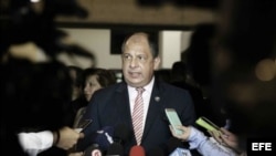 Presidente de Costa Rica, Luis Guillermo Solís.