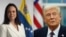 María Corina Machado y Donald Trump