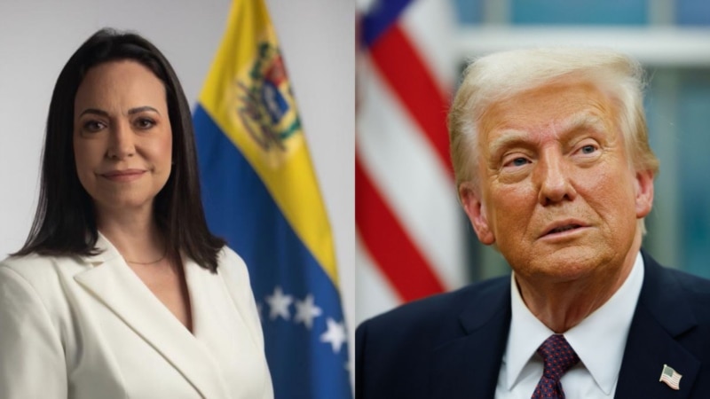 Trump recibe este jueves a la líder venezolana María Corina Machado en la Casa Blanca