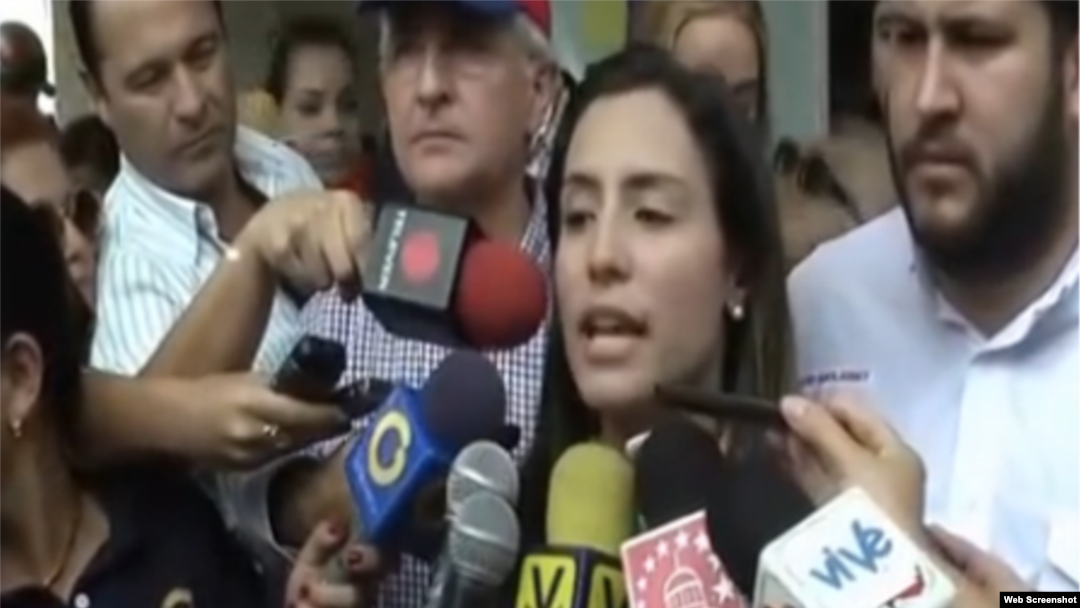Patricia Gutiérrez de Ceballos, candidata a la alcaldía de San Cristóbal.