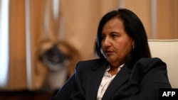 Dinorah Figuera, presidenta del a Asamblea Nacional de Venezuela electa en 2015. (AFP)