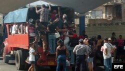 Transporte público en Cuba.