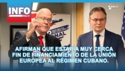 Afirman que estaría muy cerca fin de financiamiento de la Unión Europea al régimen cubano.
