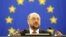 El presidente del Parlamento Europeo, Martin Schulz, da un discurso durante el pleno del Parlamento Europeo en Estrasburgo (Francia) . 