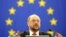 El presidente del Parlamento Europeo, Martin Schulz, da un discurso durante el pleno del Parlamento Europeo en Estrasburgo (Francia) . 