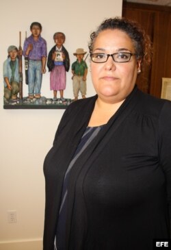 La directora ejecutiva del Centro de Recursos Centroamericanos (CARECEN), Martha Arévalo.