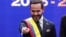 De La Espriella en su juramentación en Cali, Colombia el 7 de agosto de 2026.