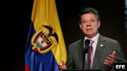 El presidente de Colombia, Juan Manuel Santos.