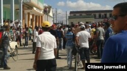 Detalles de la protesta de cuentapropistas en Holguín este miércoles