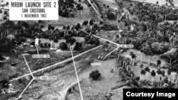 Sitio de los misiles soviéticos en Cuba. 