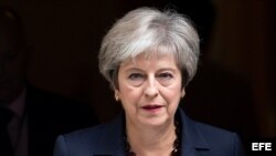 La primera ministra británica, Theresa May.