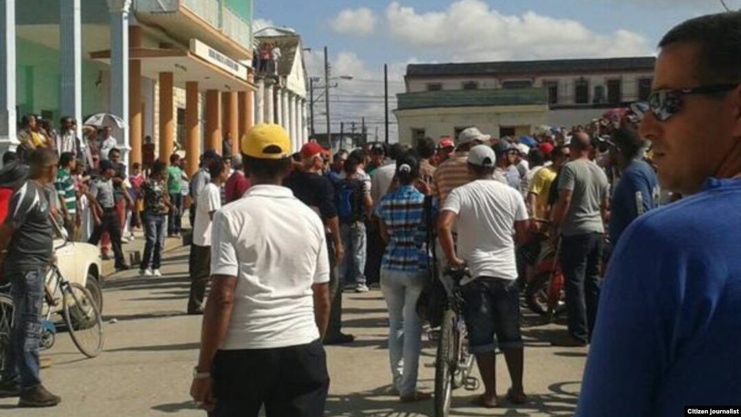 Detalles de la protesta de cuentapropistas en Holguín este miércoles