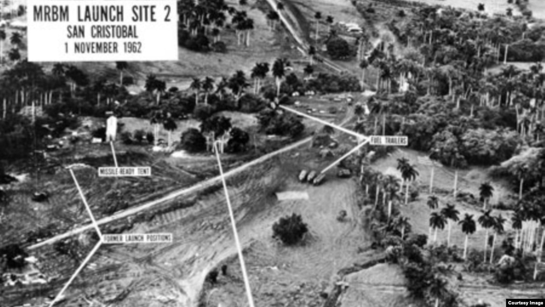 Sitio de los misiles soviéticos en Cuba. 