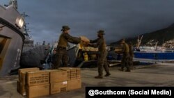 EEUU avanza en una nueva etapa de la operación de asistencia a Venezuela