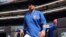 Yoenis Céspedes viste el uniforme de los Mets de Nueva York.