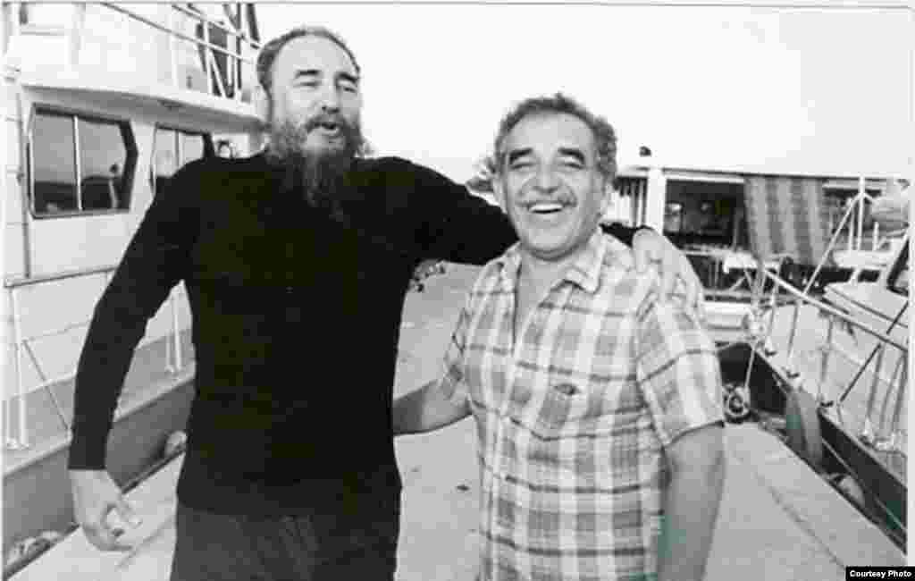García Márquez era un frecuente invitado de Fidel a jornadas de pesquería en Cayo Piedra