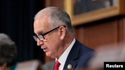 El congresista Mario Díaz-Balart en una audiencia del Subcomité de Asignaciones de la Cámara de Representantes sobre la solicitud de presupuesto del presidente Trump para el Departamento de Estado en el año fiscal 2027.