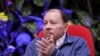 El presidente nicaragüense Daniel Ortega en un acto oficinal en Managua, el 17 de agosto de 2026. (Jairo Cajina/El 19 Digital/AFP) 