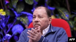 El presidente nicaragüense Daniel Ortega en un acto oficinal en Managua, el 17 de agosto de 2026. (Jairo Cajina/El 19 Digital/AFP) 