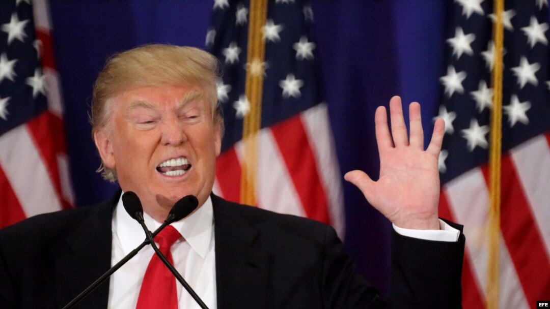 El magnate inmobiliario y aspirante presidencial Donald Trump.