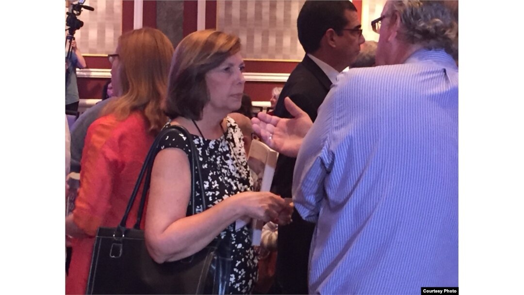 Josefina Vidal en la conferencia de LASA 2016.