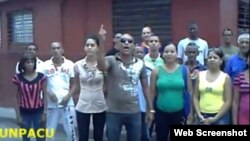 Activistas de UNPACU en Santiago de Cuba 