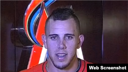 El lanzador cubano José Fernández.