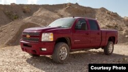 Una camioneta Chevy Silverado del 2013