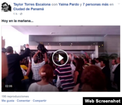 Página de FB de Taylor Torres