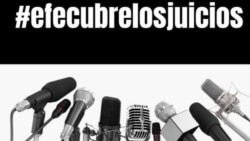 Hermana del prisionero Andy García habla de la campaña #EFECubreLosJuicios