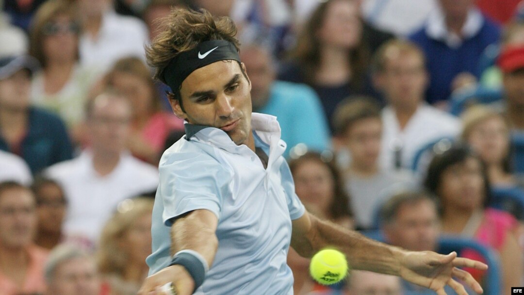 El tenista suizo, Roger Federer 