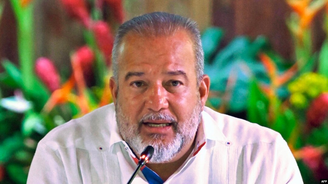 El primer ministro cubano, Manuel Marrero.