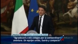 Primer ministro de Italia renuncia formalmente tras perder referéndum
