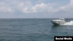 Una de las Tropas Guardafronteras en un patrullaje en Cuba. 