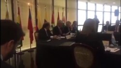 Exfiscal venezolana Luisa Ortega en reunión de Mercosur en Brasilia