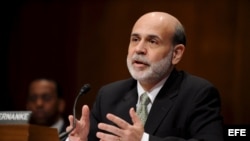 El presidente de la Reserva Federal de los Estados Unidos, Ben Bernanke.
