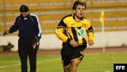 Archivo - Jugador de The Strongest de La Paz. 