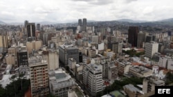Vista general de la ciudad de Caracas. Foto Archivo.